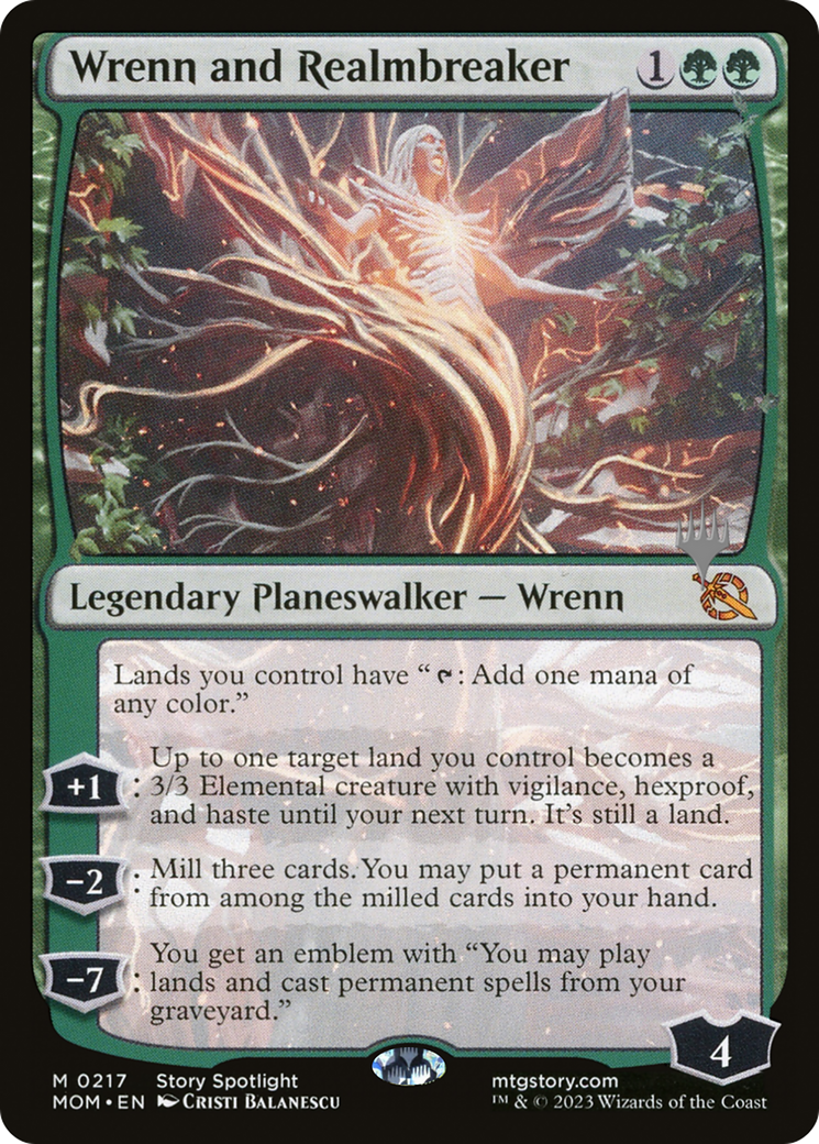 Wrenn and Realmbreaker (PPMOM-217P) -  Foil