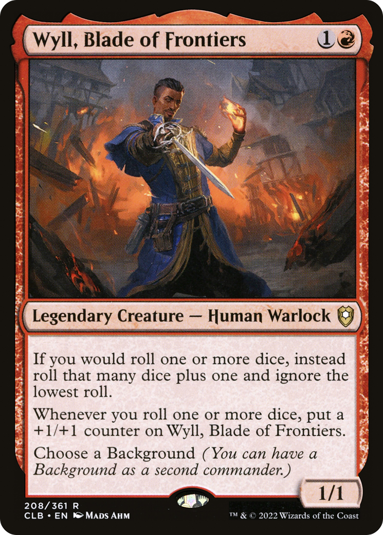 Wyll, Blade of Frontiers (CLB-208) -  Foil