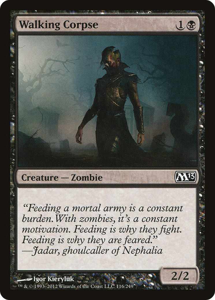 Walking Corpse (M13-116) -  Foil