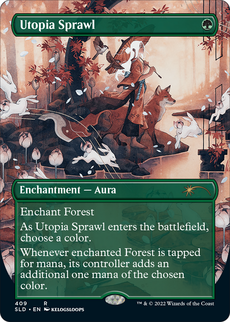 Utopia Sprawl (SLD-409) -  (Borderless) Foil