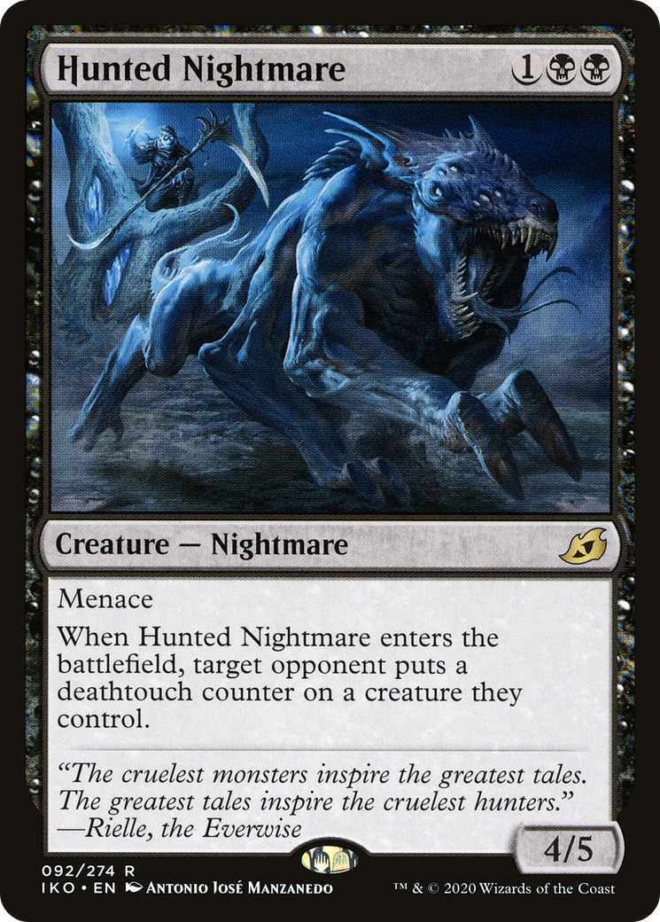 Hunted Nightmare (IKO-092) -  Foil