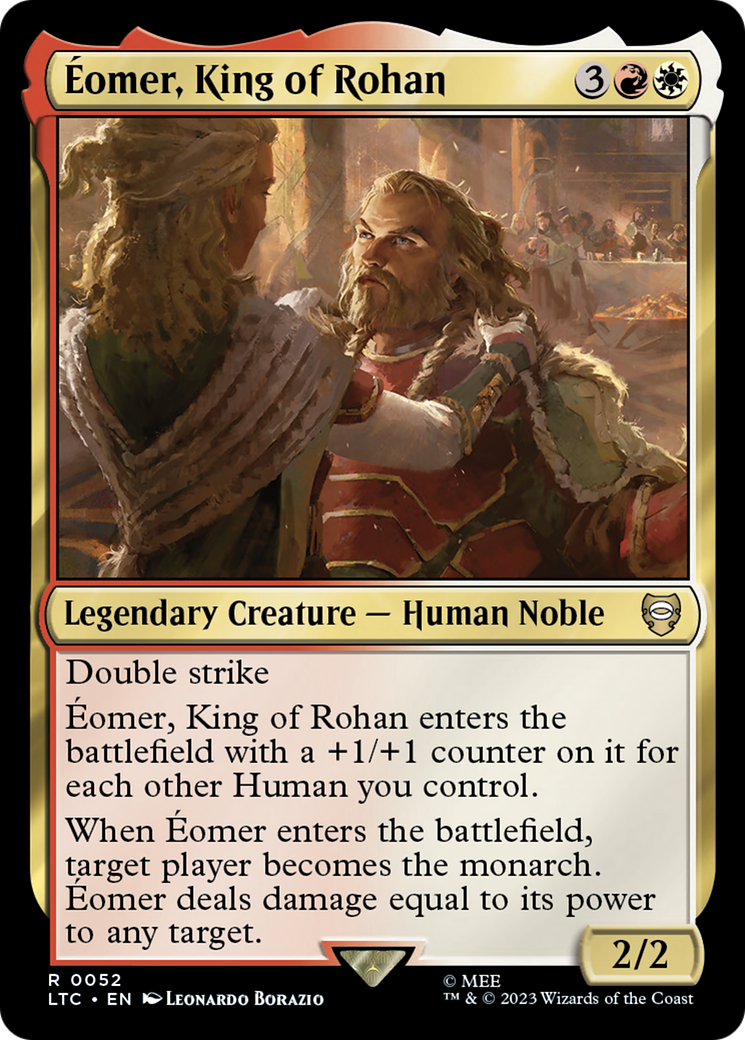 Éomer, King of Rohan (LTC-052) -