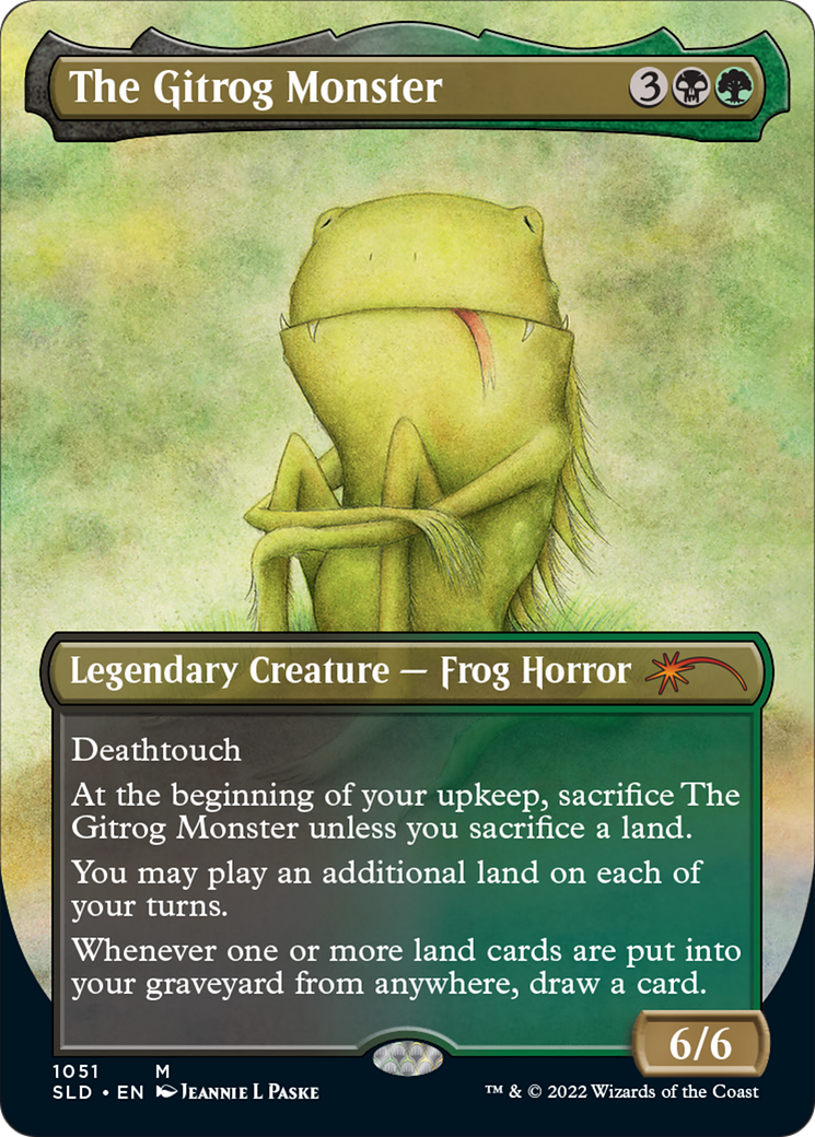 The Gitrog Monster (SLD-1051) -  (Borderless) Foil