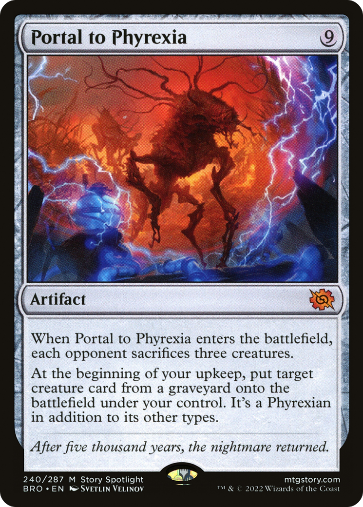 Portal to Phyrexia (BRO-240) -  Foil