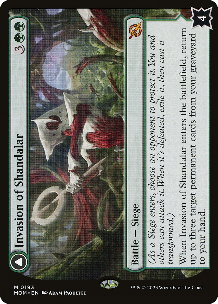 Invasion of Shandalar // Leyline Surge (MOM-193) -  Foil