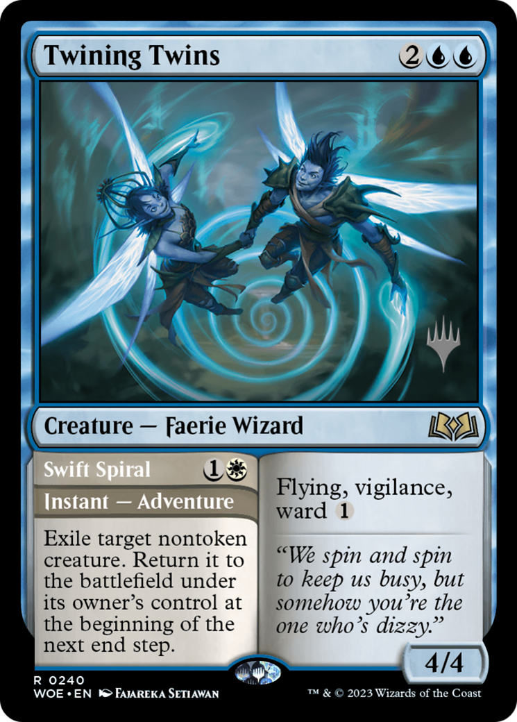 Twining Twins // Swift Spiral (PPWOE-240P) -  Foil