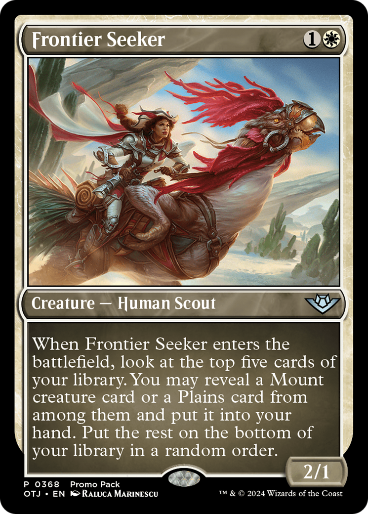 Frontier Seeker (PPOTJ-368) -  Foil