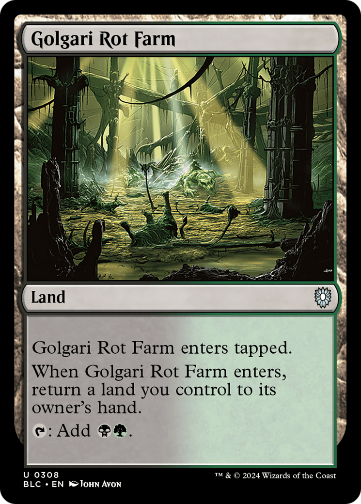 Golgari Rot Farm (BLC-308) -