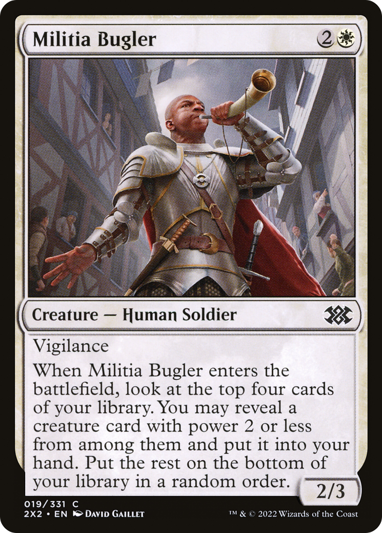 Militia Bugler (2X2-019) -  Foil