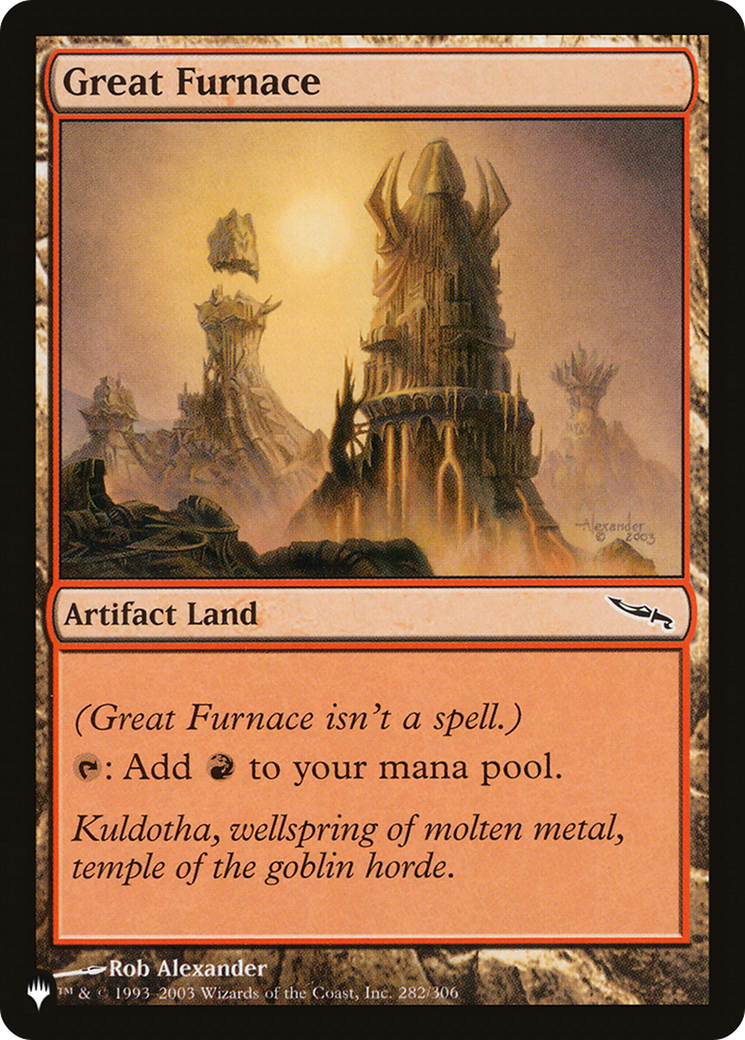 Great Furnace (LIST-MRD-282) -  Foil