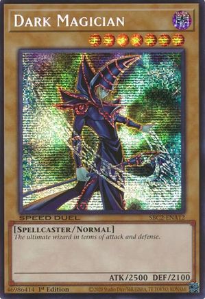 Dark Magician (PSR) (SBC2-ENA12) - Speed Duel: Battle City Finals 1st Edition