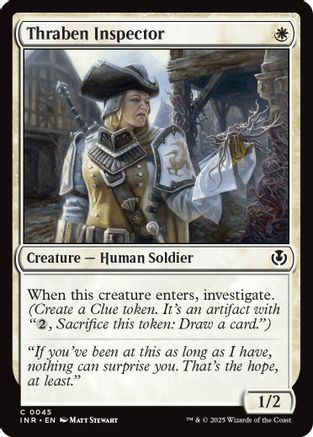 Thraben Inspector (INR-045) -  Foil