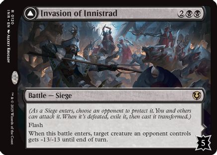 Invasion of Innistrad // Deluge of the Dead (INR-120) -