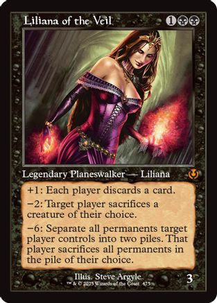 Liliana of the Veil (Retro Frame) (INR-475) -  Foil