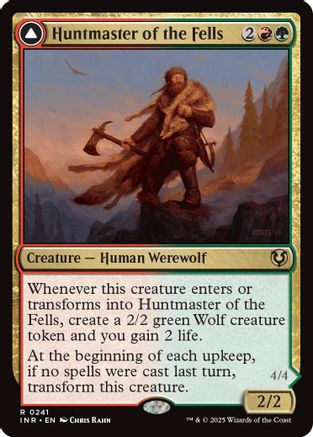 Huntmaster of the Fells // Ravager of the Fells (INR-241) -  Foil