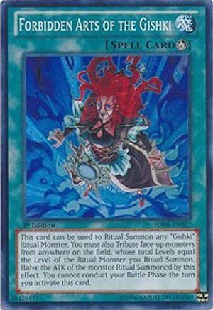 Forbidden Arts of the Gishki (HA06-EN027) - Hidden Arsenal 6: Omega Xyz 1st Edition