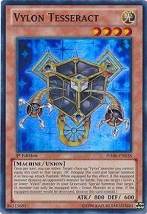 Vylon Tesseract (HA06-EN038) - Hidden Arsenal 6: Omega Xyz 1st Edition