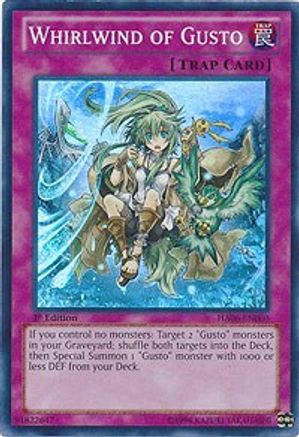 Whirlwind of Gusto (HA06-EN060) - Hidden Arsenal 6: Omega Xyz 1st Edition