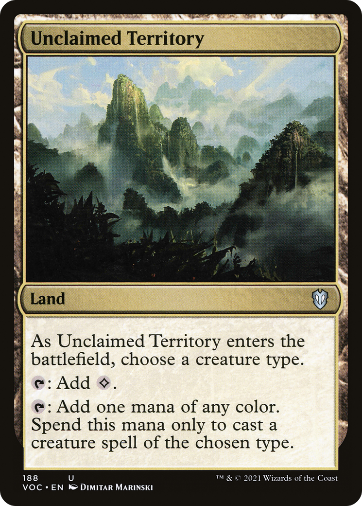 Unclaimed Territory (VOC-188) -