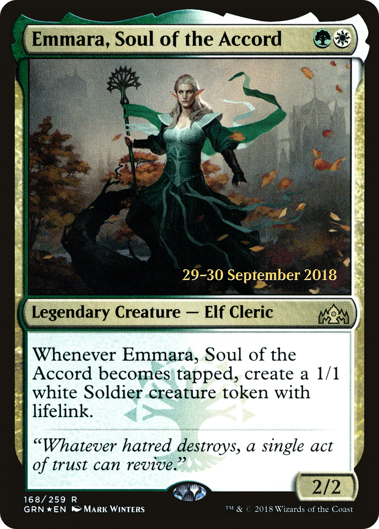 Emmara, Soul of the Accord (PRE-168S) -  Foil