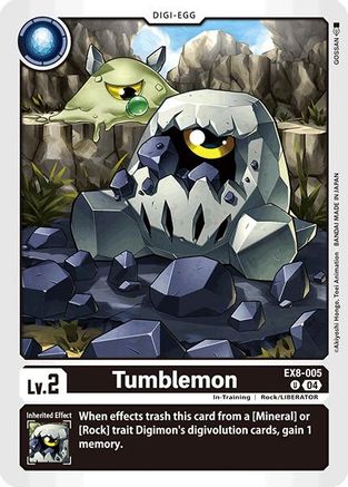 Tumblemon (EX8-005) - Chain of Liberation