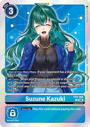 Suzune Kazuki (EX8-066) - Chain of Liberation Foil