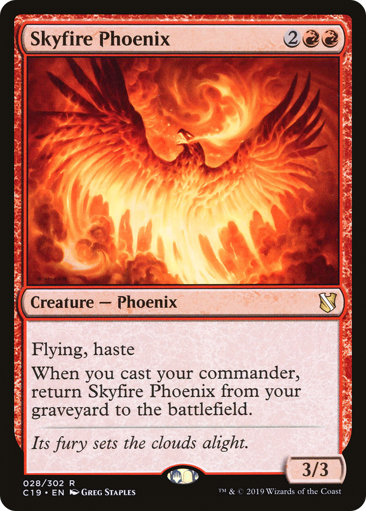 Skyfire Phoenix (C19-028) -