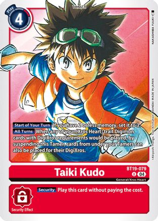 Taiki Kudo (BT19-079) - Release Special Booster 2.5