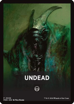 Undead Theme Card (FDN-006) -