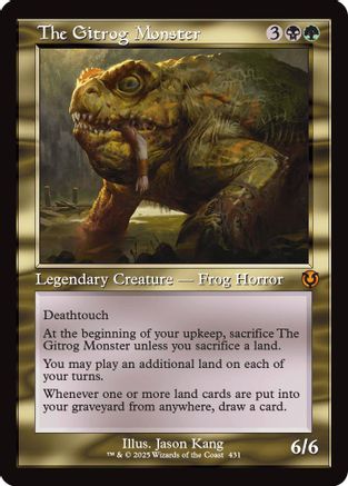 The Gitrog Monster (Retro Frame) (INR-431) -  Foil