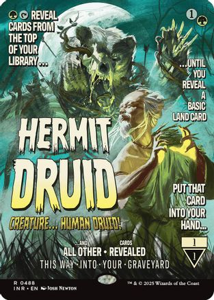 Hermit Druid (Showcase) (INR-488) -  Foil