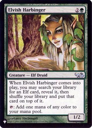 Elvish Harbinger (Retro Frame) (LIST-004) -