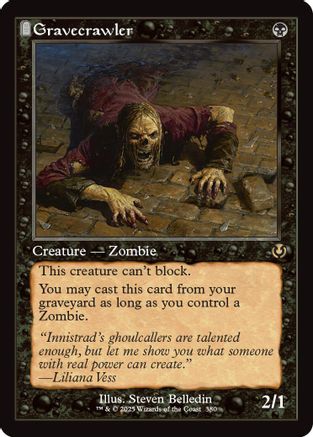 Gravecrawler (Retro Frame) (INR-380) -  Foil