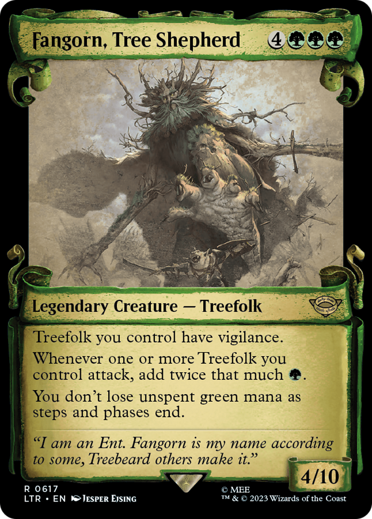 Fangorn, Tree Shepherd (LTR-617) - : (Showcase) Foil