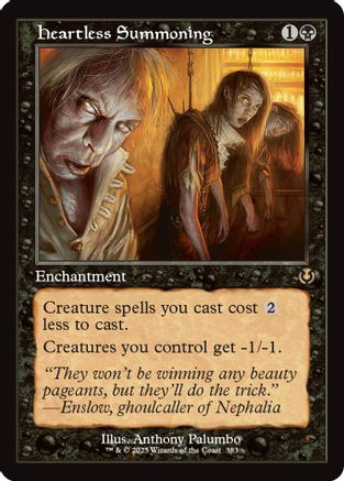 Heartless Summoning (Retro Frame) (INR-383) -  Foil