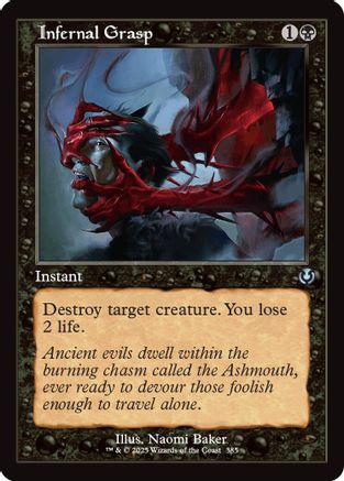 Infernal Grasp (Retro Frame) (INR-385) -  Foil