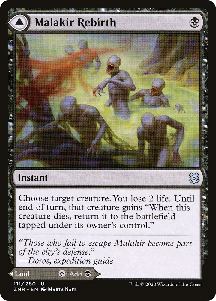 Malakir Rebirth // Malakir Mire (ZNR-111) -