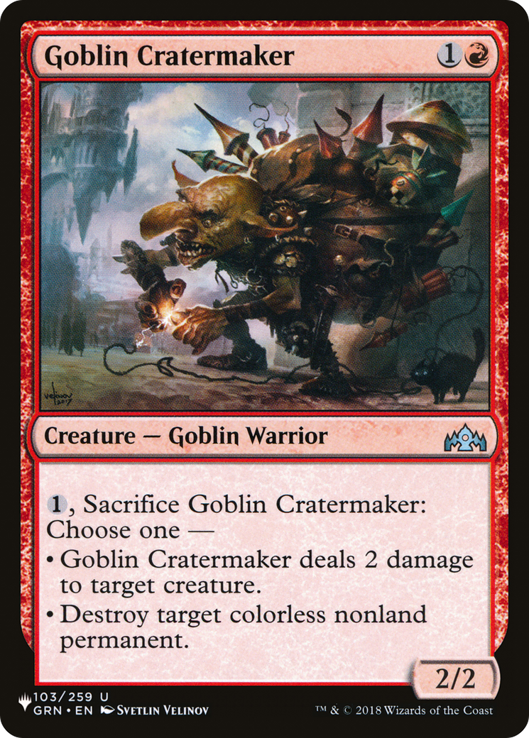 Goblin Cratermaker (LIST-GRN-103) -