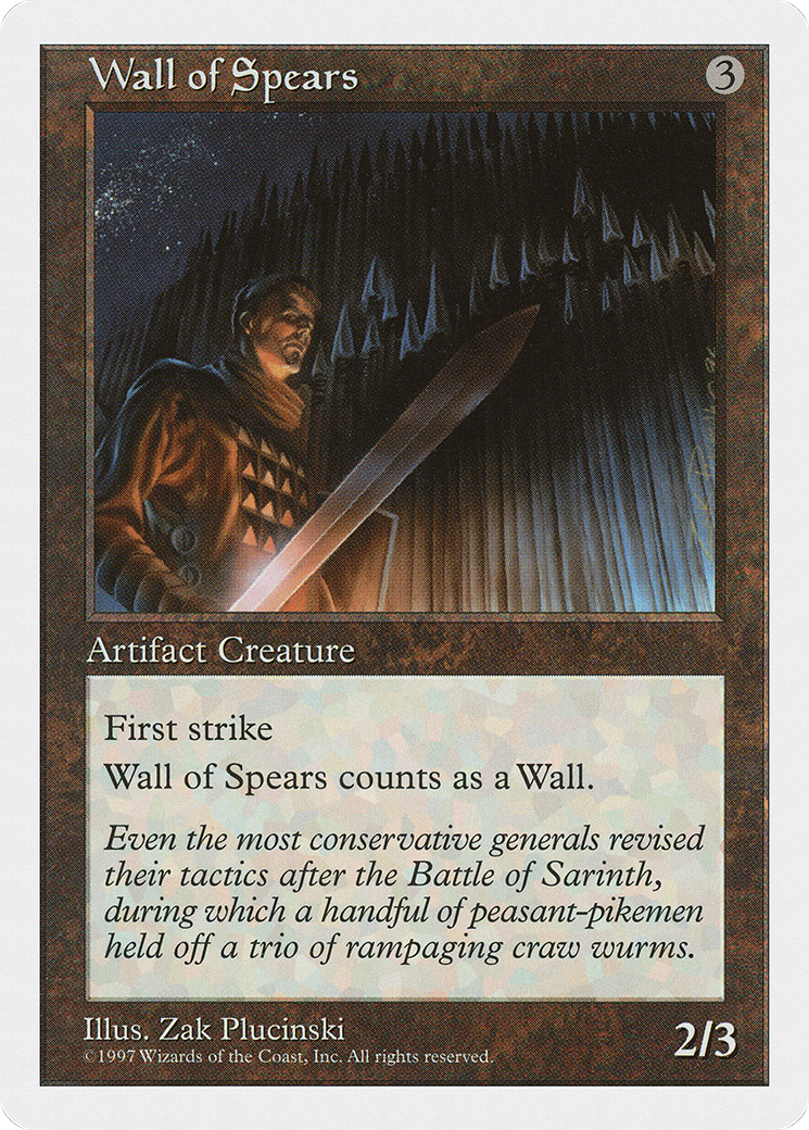 Wall of Spears (5ED-407) -