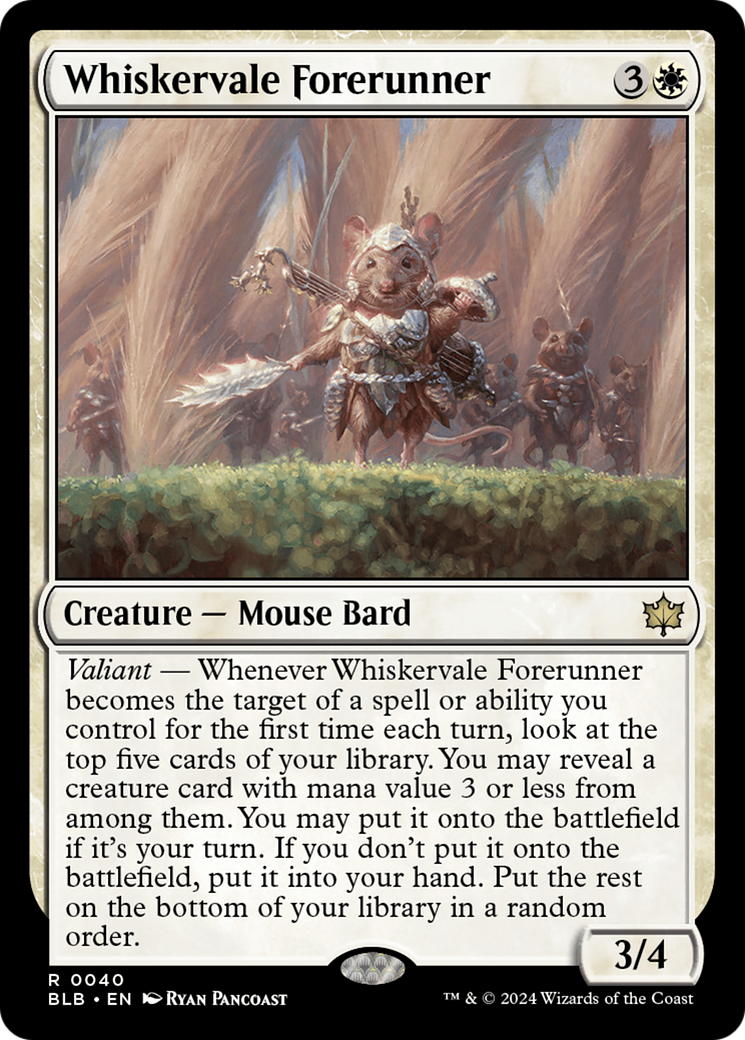 Whiskervale Forerunner (BLB-040) -  Foil