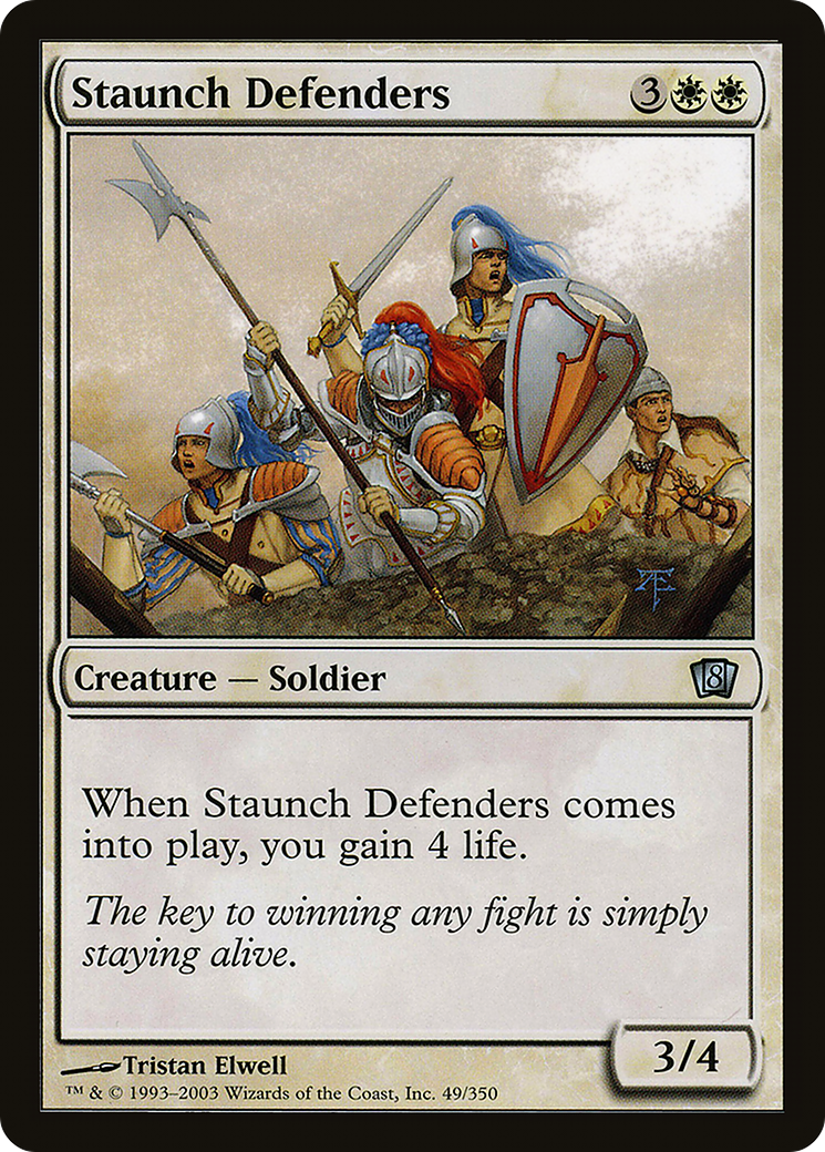 Staunch Defenders (8ED-49★) -  Foil