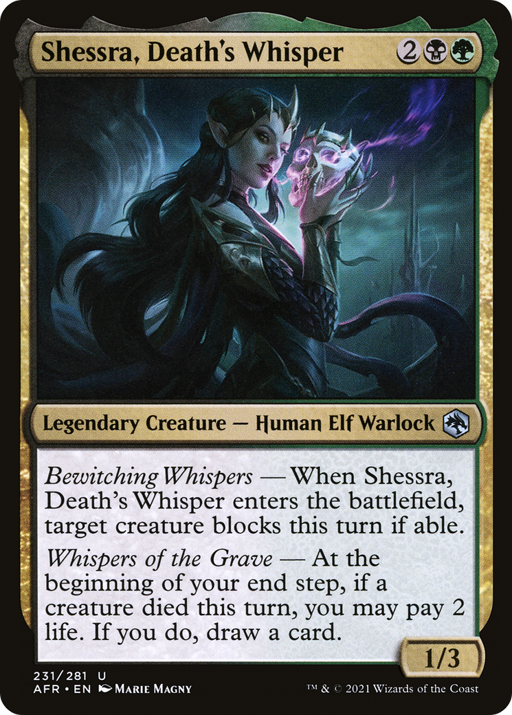 Shessra, Death's Whisper (AFR-231) -  Foil