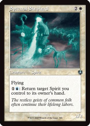 Spectral Shepherd (Retro Frame) (INR-349) -  Foil