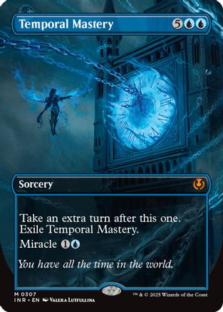 Temporal Mastery (Borderless) (INR-307) -  Foil