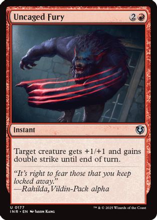 Uncaged Fury (INR-177) -  Foil