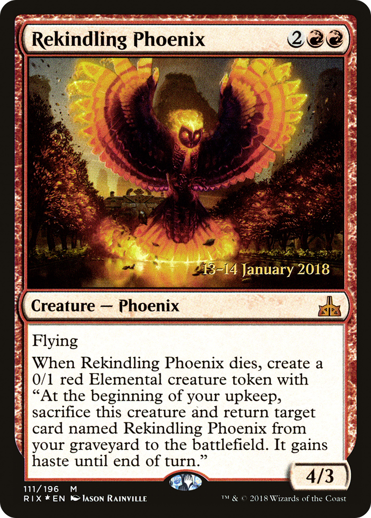 Rekindling Phoenix (PRE-111S) -  Foil