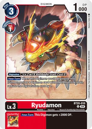 Ryudamon (BT20-010) - Release Special Booster 2.5