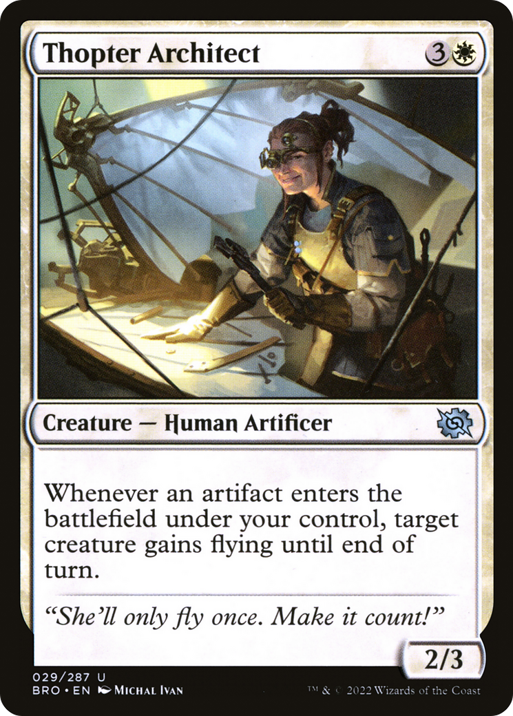 Thopter Architect (BRO-029) -  Foil