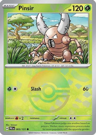 Pinsir (Poke Ball Pattern) 3 - Holofoil