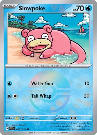 Slowpoke (Poke Ball Pattern) 18 - Holofoil